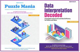 Combo Set For Banking: Puzzle Mania + Data Interpretation Decoded
