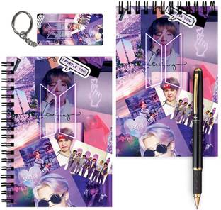 craft maniacs BT COLLECTION A6 Notebook Unruled 120 Pages