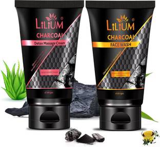 LILIUM Charcoal  & Massage Cream Face Wash