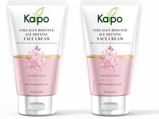 KAIPO Collagen Booster Age Defying Face Cream For Every Skin Type 200 ml (Pack of 2)