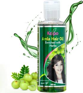 KAIPO Amla Hair Oil- Enriched with Natural Herbs for Shiny & Strong Hair(Pack Of 1) Hair Oil