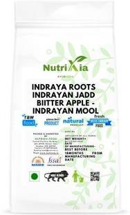 Nutrixia food INDRAYA ROOTS Powder Churna-Indrayan Jadd-INDRAYUN-BIitter -Indrayan mool