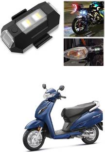 Znee Smart Bike USB Lights Warning Light Flashing Emergency Lamp for HondaActiva 6G Headlight Motorbike LED (12 V, 5 W)