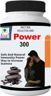सिक्योर हेल्थकेयर Power 300, Energy Booster, 30 Capsule, Pack of 1