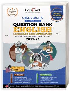 Educart Cbse Class 10 English Question Bank 2023 (Based on New Sample Paper Pattern of 16th Sep 2022)