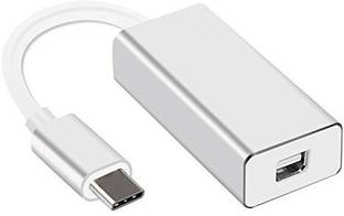 microware Thunderbolt Cable 0.2 m USB 3. 1 Type-C Male to Mini DisplayPort Female Adapter Converter(Type c to Mini dp)