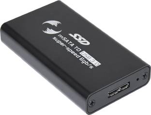 microware mSATA to USB 3.0 1.8" SSD Portable Casing/Enclosure 3 inch Hard Drive Enclosure