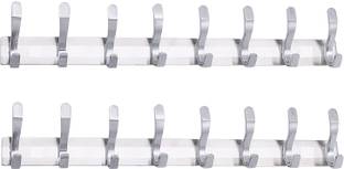 BRIGHT HOME 8 Pins Cloth Hanger Bathroom Clothes,Holder,towel Hook Rail 8