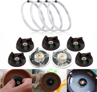 QEMIQ ® -"Magic Bullet"-Silicone Gasket 4U + Motor COUPLER 2U + Jar coupler 5U- Mixer Jar Gasket