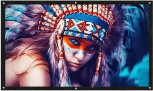 Vilro Projector Screen 150 inch 16:9 HD Foldable Anti Crease Portable Projection Projector Screen (Width 304 cm x 243 cm Height)