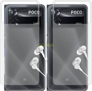 TELTREK Back Screen Guard for POCO X4 PRO 5G