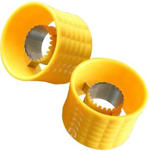 Rinpoche Corn Stripper Sweet Corn Cutter Non-Slip for Home and Kitchen Multicolor 1 Piece Corn Chopper