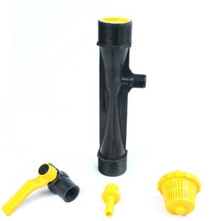 VAYAL IRRIGATIONS Drip Irrigation Venturi Injector 2 Inch | 63 mm | Fertigation Pump | Pack Of 1 Drip Irrigation Kit