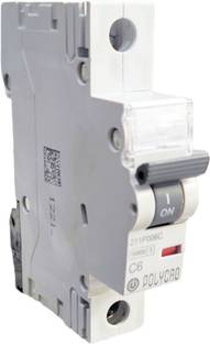 Polycab SP C6 10ka Polyshield MCB
