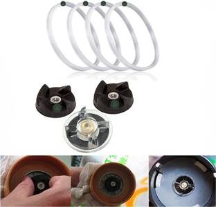 QEMIQ ® -"Magic Bullet"-Silicone Gasket 4U + Motor COUPLER 1U + Jar coupler 2U- Mixer Jar Gasket