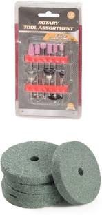 डिजिटल क्राफ्ट 2 Items : Grinding Wheel & 12Pc Rotary Tools Set 2 Items : Grinding Wheel & 12Pc Rotary Tools Set रोटरी टूल
