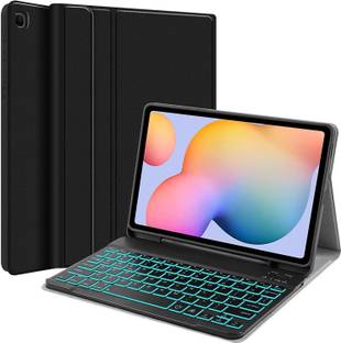 Proelite Detachable Bluetooth Keyboard case for Samsung Galaxy Tab S6Lite SM-P610/P615 Bluetooth Standard Tablet Keyboard Compatible with Desktop, Laptop, Mac Easy to Use,Plug and Play,Quick, Comfy Durable body