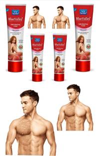 BLUE VALLEY MEN BOYS HAIR REMOVAL CREAM FACE CHEST BACK ARMS PRIVATE AREAS LEGS Cream