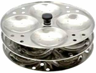 ऋतुराज Stainless Steel Quality Idli Stand/Maker/Pot/idli sancha इंडक्शन & स्टैंडर्ड इडली मेकर