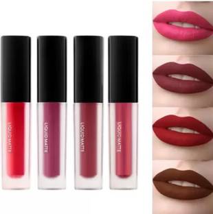 Jolli Huda Beauty Forever Matte Liquid Lipstick Sensational (Set Of 4 )