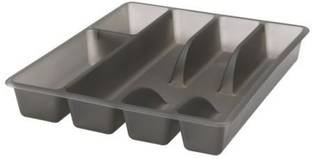 IKEA Smacker Flatware Tray, Gray (Pack of 1 ) Tray