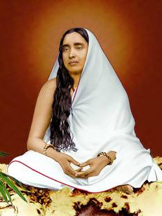 Self Adhesive UV Coated High Resolution Vinyl Print – Maa Sarada Devi Poster Fine Art Print
