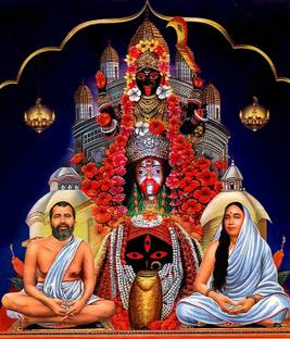 Self Adhesive UV Coated High Resolution Vinyl Print – Ramkrishna Sarada Maa Tara Poster Fine Art Print