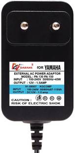 Darahs Adaptor For Yamaha PA130B PSR-F50, F51,E243,E253,E263, E343, E353, E363 Worldwide Adaptor
