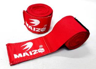 MAIZO Boxing Stretchable 150 Inches Red Boxing Hand Wrap