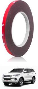FKOK Double Sided Premium Tape For New Fortuner Car Beading Roll For Window, Bumper