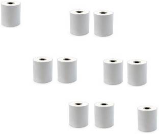 youtech Shops thermal printer paper roll 57MM (2 INCH) X 20 meter (PACK of 10.Roll) Thermal Cash Register Paper
