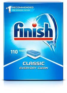 Finish Classic Everyday Clean 110 Tabs(Pack of 1)|(Imported) Dishwash Bar