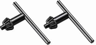 ADAWAT 2 pcs Drill chuck wrench All steel drill collet wrench drill collet key tools machine ball head tools 13MM