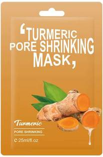 IREV FACIAL Skin Polishing KOREAN TURMERIC FACE MASK SHEET PACK OF 1