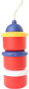 GUCHIGU 3-layer milk powder container for Baby - BPA free, Leak proof food storage box  - plastic