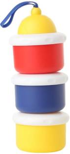 GUCHIGU 3-layer milk powder container for Baby - BPA free, Leak proof food storage box  - plastic
