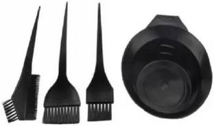 Pohok 3pc of Salon Hair Coloring Dyeing Kit Color Dye Brush Comb Mixing Bowl Hair Accessory Set