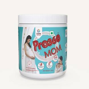 PRO360 MOM Pregnancy Protein Powder Maternal Nutrition for Pregnant Women and Breastfeeding/Lactating Mothers - Dry fruits with Saffron