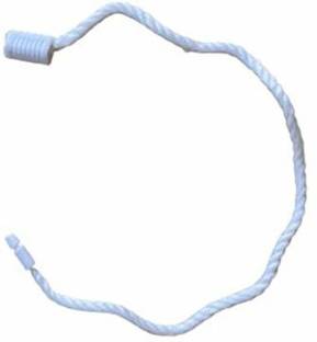 greengrow Tag Hang Tag String for Garments 1000 Pcs/Dress Hang Tag String/Cords (White), Plastic Tip Tip  Pins