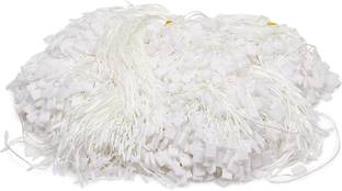 greengrow 1000 Pieces Polyester Clothing Hang Tag String for Garments Tag, Plastic Tip Tip  Pins