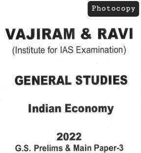 Vajiram And Ravi Indian Economy Notes For Upsc Prelim And Main Gs3 Photocopy