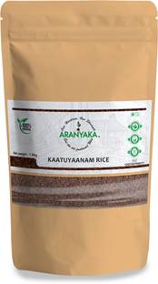 ARANYAKA Kattuyanam Rice (1.5kg)| Red Rice |Diabetic-Firendly - Low GI|Immunity Booster| Brown Kattuyanam Rice (Medium Grain, Parboiled)