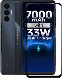 VDAT Edge To Edge Tempered Glass for Tecno POVA 3