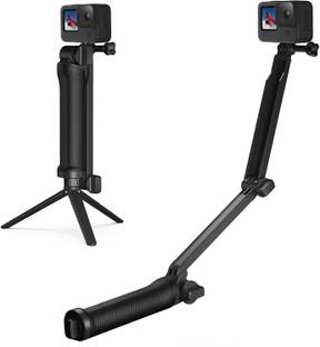 MOOZMOB Upgraded Quality Waterproof Action Camera Tripod Stand Mount Mini Camera Stand Tripod