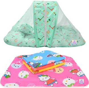 BABY KINGDOM Cotton Baby Bed Sized Bedding Set