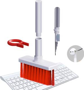 iTronix 5 in 1 Gadget Cleaner Kit for Keyboard / AirPods / Earphones | Cleaning Kit for Computers, Laptops, Mobiles