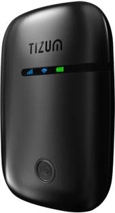 Tizum 4G LTE Wireless USB Dongle Stick Support all SIM, 2100mAh Rechargeable Battery 150 Mbps Data Card ,Calls not Supported