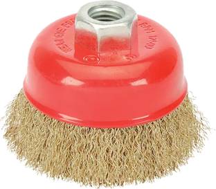 ADAWAT Twisted Cup Brush for Removing Rust,Paint,As Well As for Polishing Pack Of 1