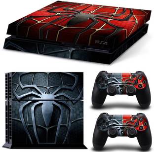 GRAPHIX DESIGN Theme Sticker for PS4, Console and 2 Controllers Skin Sticker Decal G  Gaming Accessory Kit