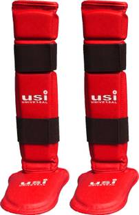 usi Shin Guard, Shin Guard For Men, Shin Pads, 850 Medium Red Shin Pad With Instep MMA Shin Guard